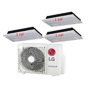 32.Máy Lạnh Multi LG 1 Dàn Nóng 2.5 Hp + 3 Dàn Lạnh Âm Trần 1 Hướng Thổi 1 Hp