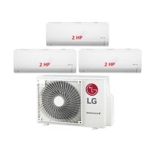 27.Máy Lạnh Multi LG 1 Dàn Nóng 5 Hp + 3 Dàn Lạnh Treo Tường 2 Hp