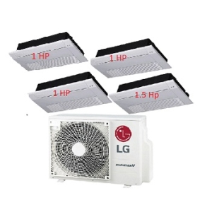 39.Máy Lạnh Multi LG 1 Dàn Nóng 4 Hp + 4 Dàn Lạnh Âm Trần 1 Hướng Thổi 1 Hp - 1.5 Hp