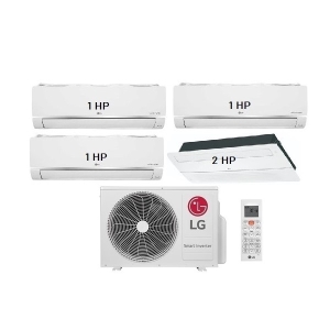 104.Máy Lạnh Multi LG 1 Dàn Nóng 5Hp + 3 DLTT-1Hp + 1 DLAT1HT-2Hp