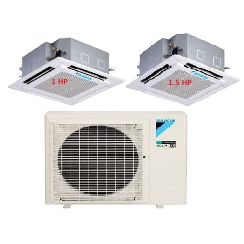 30.Máy Lạnh Multi Daikin Inverter 1 Dàn Nóng 2 HP + 2 Dàn Lạnh Âm Trần 1 HP – 1.5 HP