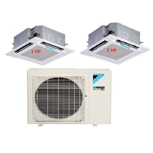 35.Máy Lạnh Multi Daikin Inverter 1 Dàn Nóng 2 HP + 2 Dàn Lạnh Âm Trần 1 HP – 2 HP