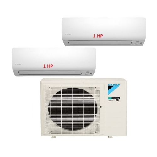 1.Máy Lạnh Multi Daikin Inverter 1 Dàn Nóng 2 HP + 2 Dàn Lạnh Treo Tường 1 HP