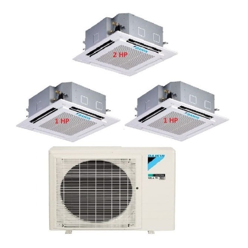 37.Máy Lạnh Multi Daikin Inverter 1 Dàn Nóng 3.5 HP + 3 Dàn Lạnh Âm Trần 1 HP – 2 HP