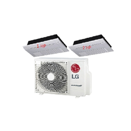 97.Máy Lạnh Multi LG 1 Dàn Nóng 3 Hp + 2 Dàn Lạnh Âm Trần 1 Hướng 1 Hp - 2 Hp