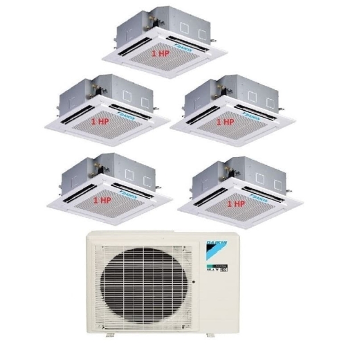 29.Máy Lạnh Multi Daikin Inverter 1 Dàn Nóng 4 HP + 5 Dàn Lạnh Âm Trần 1 HP 