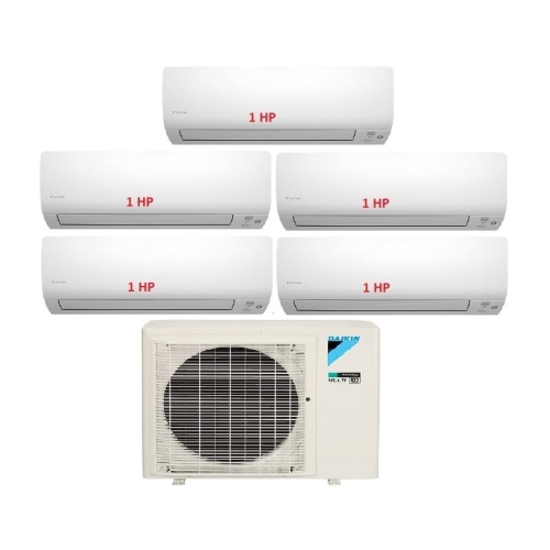 4.Máy Lạnh Multi Daikin Inverter 1 Dàn Nóng 4 HP + 5 Dàn Lạnh Treo Tường 1 HP