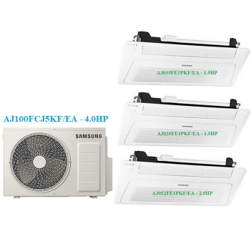 Combo Multi Samsung Inverter 1 Dàn Nóng 4 Hp + 3 Dàn Lạnh 1 Hướng 1.5 Hp-2 Hp