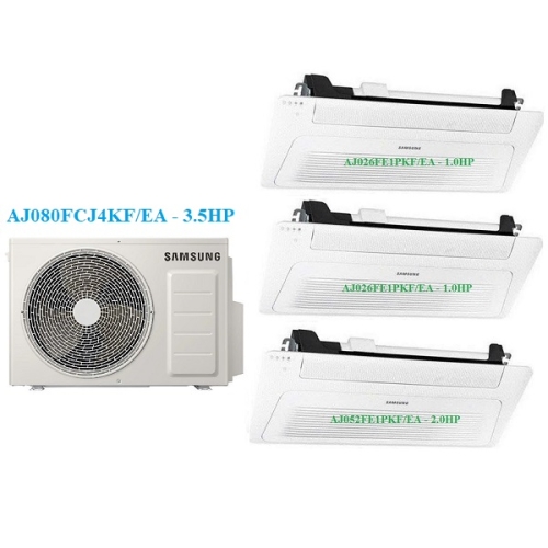 Combo Multi Samsung Inverter 1 Dàn Nóng 3.5 Hp + 3 Dàn Lạnh 1 Hướng 1Hp-2Hp