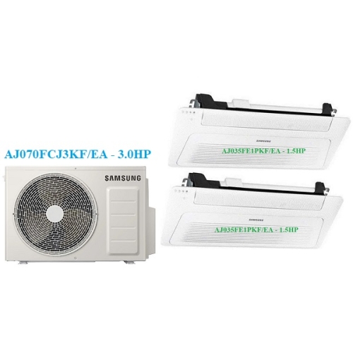 Combo Multi Samsung Inverter 1 Dàn Nóng 3 Hp + 2 Dàn Lạnh 1 Hướng 1.5 Hp