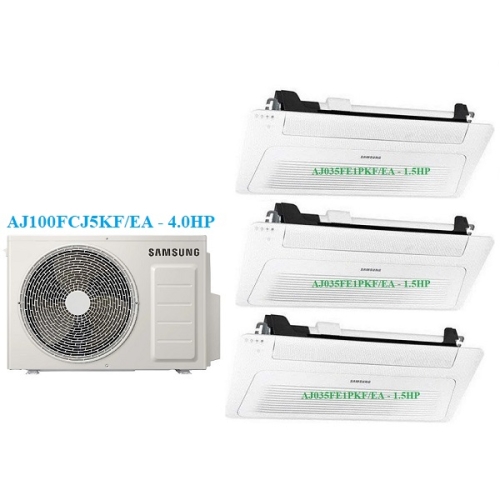 Combo Multi Samsung Inverter 1 Dàn Nóng 4 Hp + 3 Dàn Lạnh 1 Hướng 1.5 Hp
