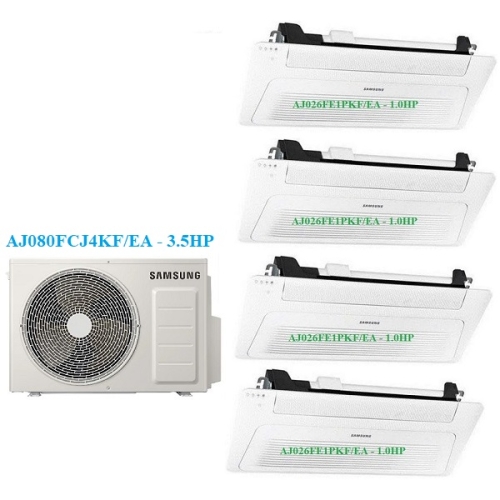 Combo Multi Samsung Inverter 1 Dàn Nóng 3.5 Hp + 4 Dàn Lạnh 1 Hướng 1Hp