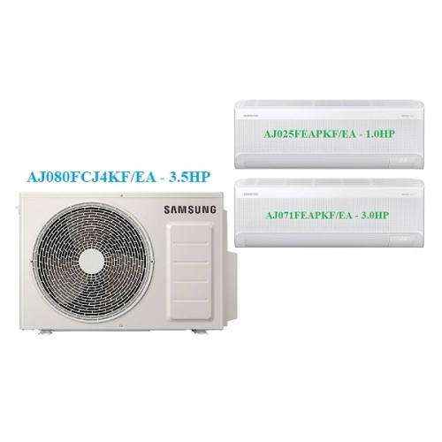 Combo Multi Samsung Inverter 1 Dàn Nóng 3.5 Hp + 2 Dàn Lạnh 1 Hp-3 Hp