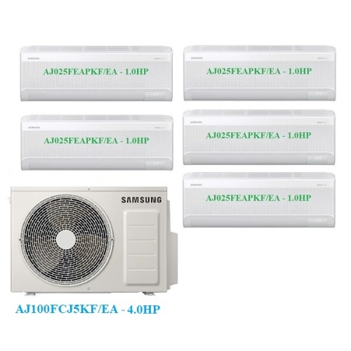 Combo Multi Samsung Inverter 1 Dàn Nóng 4 Hp AJ100FCJ5KF/EA - AJ025FEAPKF/EA