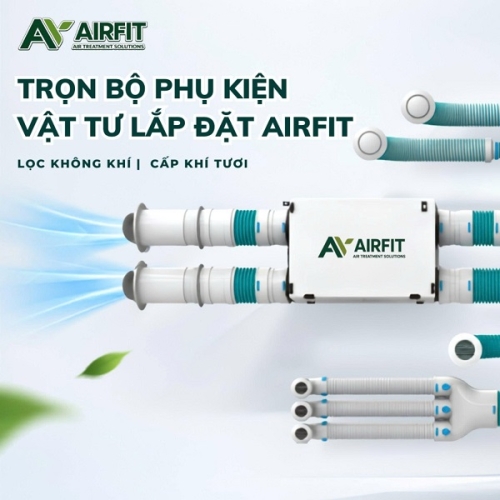 Thiết bị hút ẩm âm trần trung tâm Airfit  600m3/h VXX-60TH