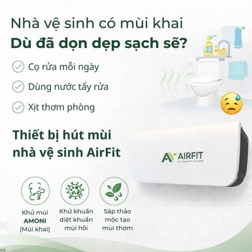 Máy lọc không khí Airfit phòng vệ sinh 120m3/h KY-ADS-120