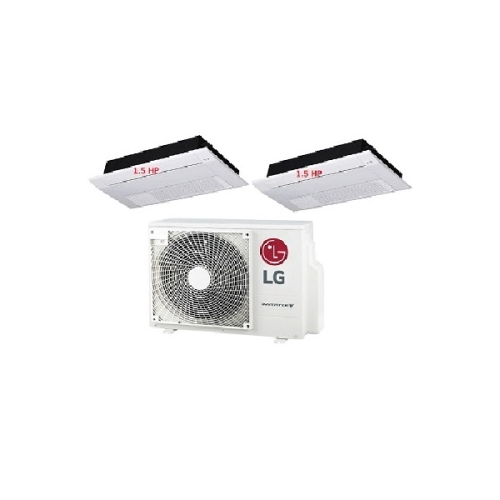 46.Máy Lạnh Multi LG 1 Dàn Nóng 2 Hp + 2 Dàn Lạnh Âm Trần 1 Hướng Thổi 1.5 Hp