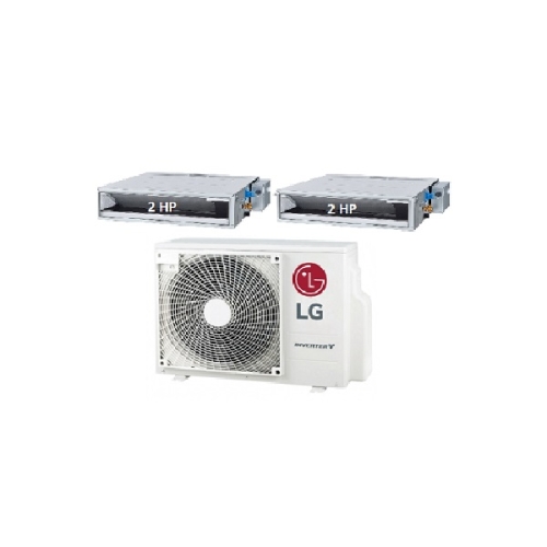 85.Máy Lạnh Multi LG 1 Dàn Nóng 3.5 Hp + 2 Dàn Lạnh Âm Trần Nối Ống Gió 2 Hp