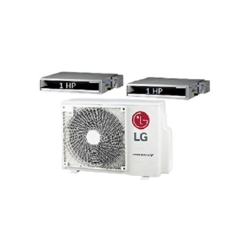 61.Máy Lạnh Multi LG 1 Dàn Nóng 2 Hp + 2 Dàn Lạnh Âm Trần Nối Ống Gió 1 Hp