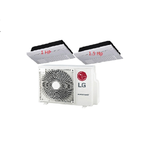 36.Máy Lạnh Multi LG 1 Dàn Nóng 2 Hp + 2 Dàn Lạnh Âm Trần 1 Hướng Thổi 1 Hp - 1.5 Hp