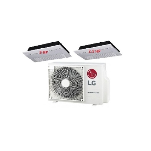59.Máy Lạnh Multi LG 1 Dàn Nóng 4 Hp + 2 Dàn Lạnh Âm Trần 1 Hướng Thổi 2 Hp - 2.5 Hp 
