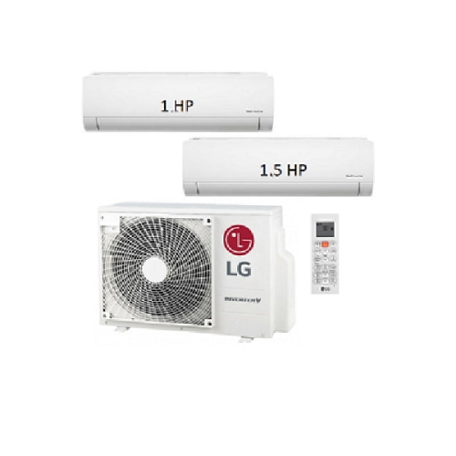 Combo Máy Lạnh LG MULTI SPLIT 1 Dàn Nóng 2HP + 1 DL Treo Tường 1HP + 1 DL Treo Tường 1.5HP