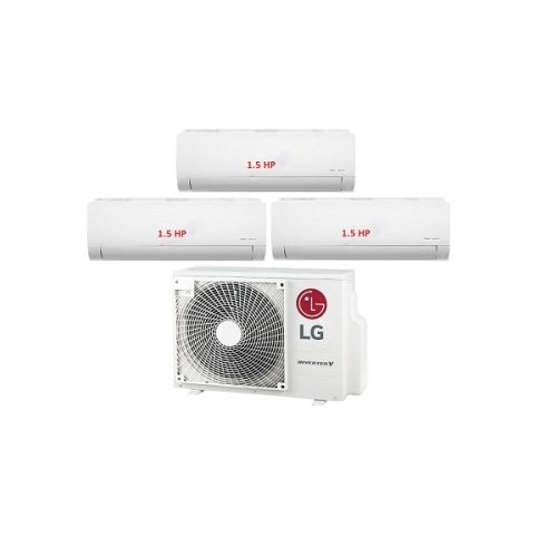22.Máy Lạnh Multi LG 1 Dàn Nóng 3.5 Hp + 3 Dàn Lạnh Treo Tường 1.5 Hp