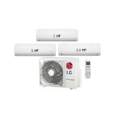 18.Máy Lạnh Multi LG 1 Dàn Nóng 3.5 Hp + 2 Dàn Lạnh Treo Tường 1 Hp + 1 Dàn Lạnh Treo Tường 2.5 Hp