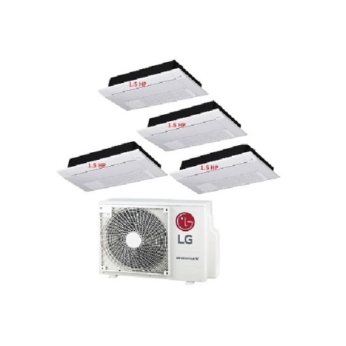 54.Máy Lạnh Multi LG 1 Dàn Nóng 5 Hp + 4 Dàn Lạnh Âm Trần 1 Hướng Thổi 1.5 Hp