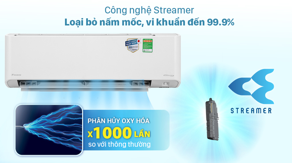 daikin-inverter-1hp-ftkz25vvmv
