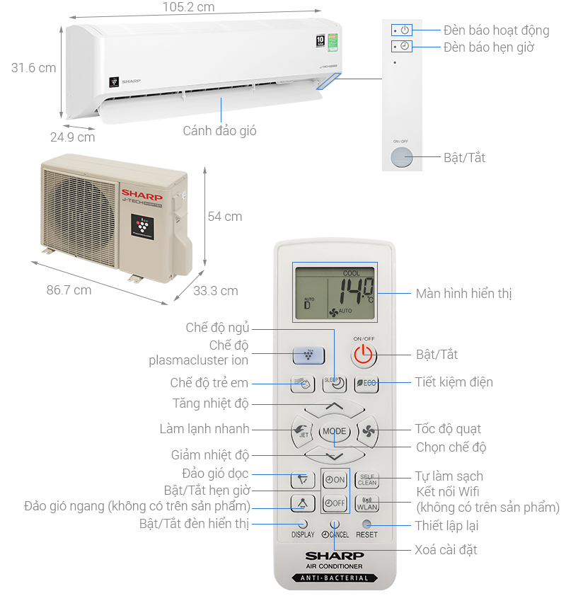 danh-gia-may-lanh-sharp-inverter-25-hp-ah-xp24cmw-model-2025